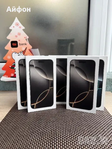 НОВ! *ЛИЗИНГ* iPhone 16 Pro Max Black Natural White Desert Titanium, снимка 4 - Apple iPhone - 48449509