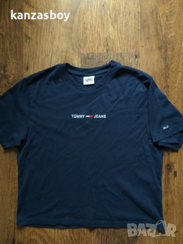 Tommy Hilfiger T-Shirt blue - страхотна дамска тениска, снимка 6 - Тениски - 40738624