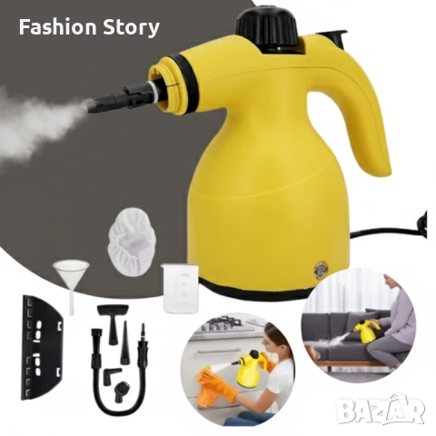 Мултифункционална ръчна парочистачка – 1000W пара за дълбоко почистване, снимка 3 - Парочистачки и Водоструйки - 52539812