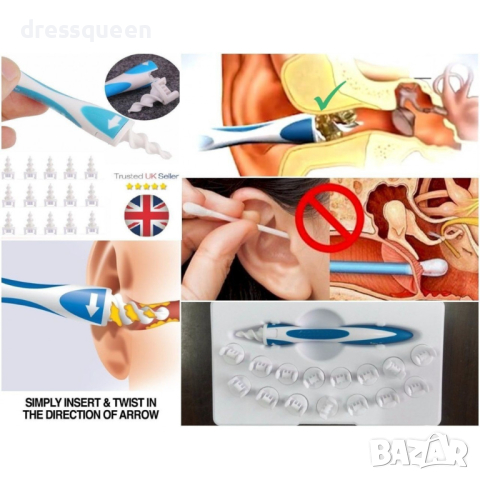 1717 Уред за почистване на уши Smart Swab, снимка 2 - Други - 44571723