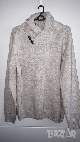 Страхотен мъжки зимен пуловер с вълна, снимка 1 - Пуловери - 34714155
