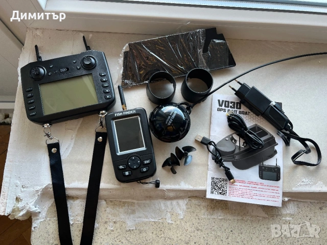 Лодка Flytec V030 + Fish Finder, снимка 2 - Такъми - 53048157