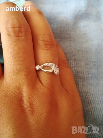 Сребърен пръстен - модел PLR040, снимка 3 - Пръстени - 36203034