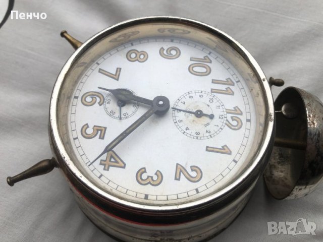 стар часовник - будилник "JUNGHANS", снимка 4 - Антикварни и старинни предмети - 40418108