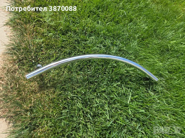 Хромирана стойка/парапет за баня, снимка 3 - Аксесоари за баня - 55846329