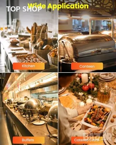 Нови Мощни крушки за Затопляне на Храна 240v J118 - 4 броя 500W лампи, снимка 3 - Лампи за стена - 49202975