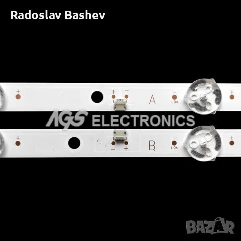 Диодни ленти комплект 2Бр JL.D32061330-078AS-M_V01, снимка 4 - Части и Платки - 48475305