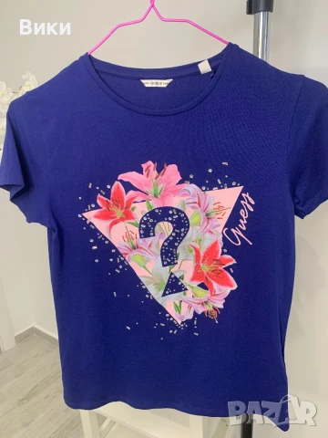 Тениска на Guess, размер 16г но е подходяща и за XS-S, снимка 4 - Тениски - 50829504