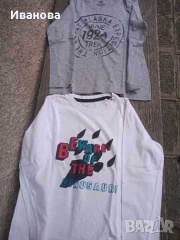 Блуза дълъг ръкав 110/116 см.