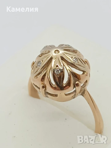 Руско злато , снимка 3 - Пръстени - 53300530