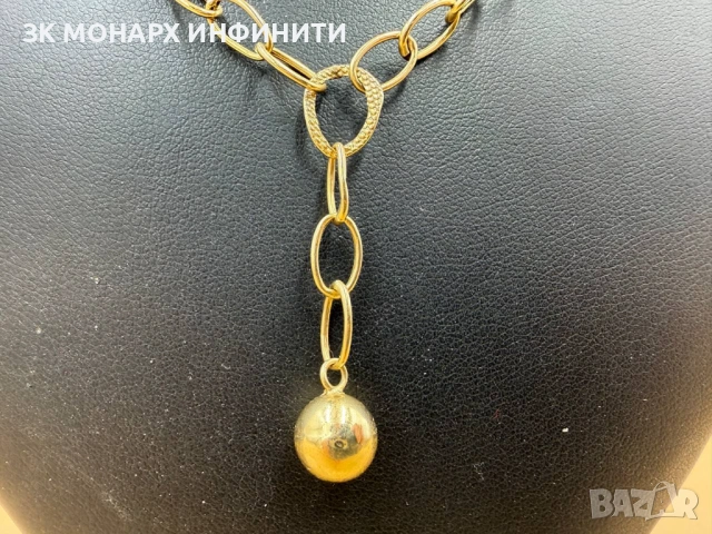 Златен ланец /585/, снимка 4 - Колиета, медальони, синджири - 53405433