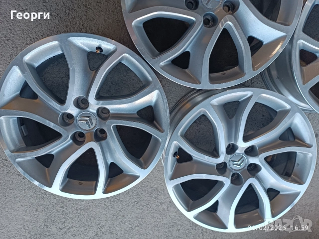 4бр.алуминиева джанта 18цола за Citroen,Peugeot, Mitsubishi 5x114,3, снимка 3 - Гуми и джанти - 53645075