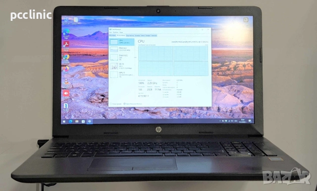 HP 250 G7 Notebook 15.6" | Intel Pentium Gold | 4GB DDR4 | 500GB HDD | Laptop/Лаптоп, снимка 2 - Лаптопи за работа - 53425755