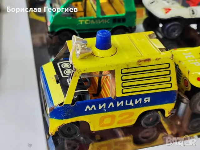 Лот стари играчки ламаринени колички, снимка 8 - Колекции - 48377618