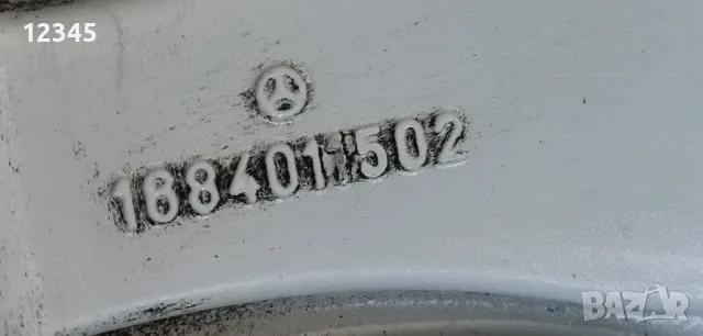 16’’5x112 originalni za mercedes 16”5х112 оригинални за мерцедес-№538, снимка 9 - Гуми и джанти - 48625026