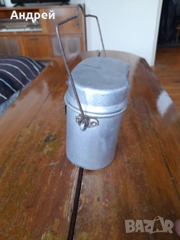 Стара войнишка кутия за храна, снимка 4 - Антикварни и старинни предмети - 52297352