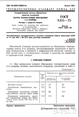 голяма лампа температурна яркостна Си2  10-300 волта цокъл Е40- производство 1975 г., снимка 4 - Друга електроника - 28404403