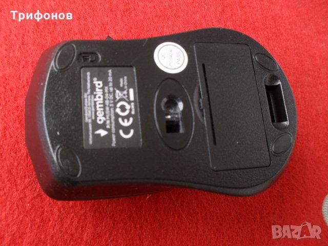 МИШКА НОВА безжична гейм (ОРИГИНАЛ "Gembird" ХОЛАНДИЯ)- 2.4 Ghz 1600 DPI за компютър игра Телевизор , снимка 10 - Клавиатури и мишки - 34438323
