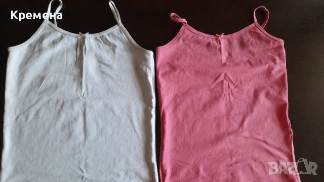 детски потничета за момиче, ръст 134/140см, 9 броя-16лв, снимка 10 - Детско бельо и бански  - 41657719