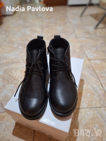 Нови боти естествена кожа , снимка 5 - Дамски боти - 44198433