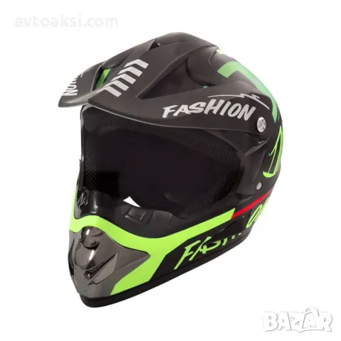 Каска Крос Мотор/Скутер/Бъги/Вело/АТВ два цвята, снимка 5 - Аксесоари и консумативи - 49484113