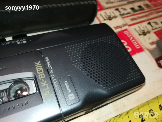 SANYO+КАСЕТА+КОЖЕН КЕЙС-ВНОС SWISS 2210250738, снимка 9 - Радиокасетофони, транзистори - 52138517