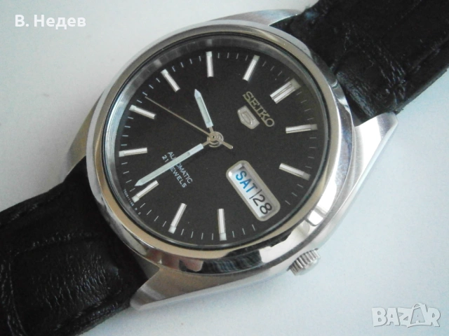 SEIKO 5, Automatic, 7s26, 21 jewels, Japan, Буквално нов часовник!ТОП!, снимка 3 - Мъжки - 53654111
