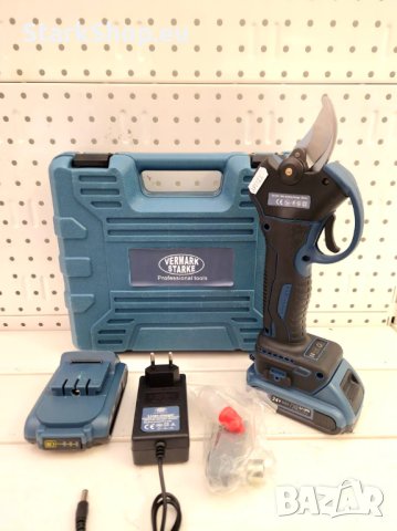 Градинска Акумулаторна Безчеткова Ножица Vermark 24V лозарска ножица на Батерии, снимка 2 - Други инструменти - 41669946