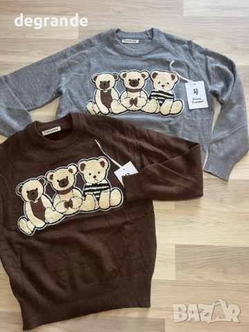 Пуловер с мече