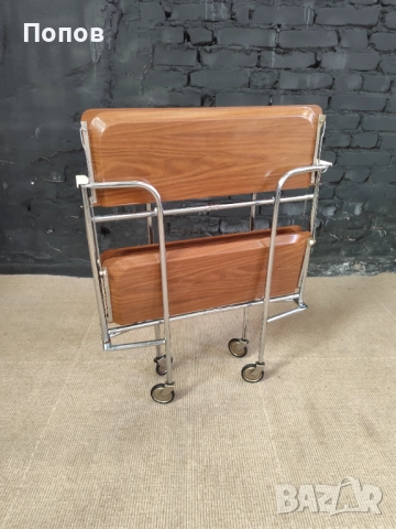 Сгъваема сервизна количка, снимка 2 - Други - 52355468