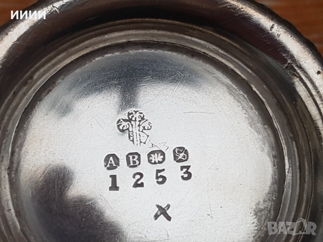 Посребрена кана , снимка 6 - Антикварни и старинни предмети - 53457691