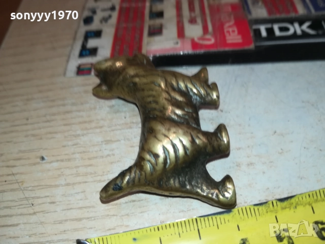 ЗАЯВЕНО-Шотландски териер-КУЧЕ МЕД МЕСИНГ-ВНОС ФРАНЦИЯ 0609251636, снимка 16 - Антикварни и старинни предмети - 51626370