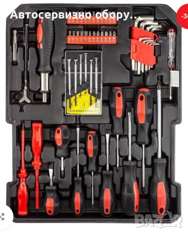 Куфар с инструменти 1050 части BLT Werkzeuge, снимка 6 - Куфари с инструменти - 44749534