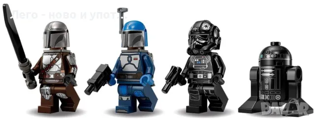 НОВО LEGO Star Wars 75348 - Мандалорски изтребител срещу Тай прехващач, снимка 7 - Конструктори - 48960127