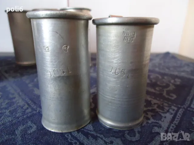 стари мерки за алкохол 50мл,100мл,500мл, снимка 4 - Антикварни и старинни предмети - 48441713