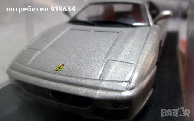 Продавам метална количка Ферари Ferrari F355 от IXO в мащаб 1/43, снимка 5 - Колекции - 44201970