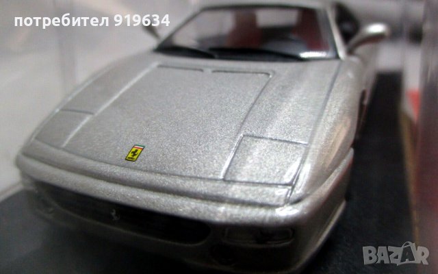 Продавам метална количка Ferrari F355 от IXO мащаб 1/43, снимка 5 - Колекции - 44201970