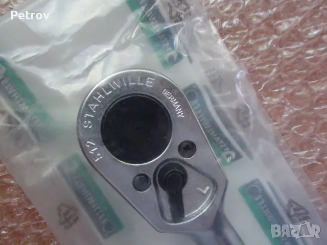 STAHLWILLE 512 - MADE IN GERMANY - 1/2" ЧИСТО НОВА Profi Тресчотка !! Немско Индустриално Качество !, снимка 3 - Гедорета - 48312822