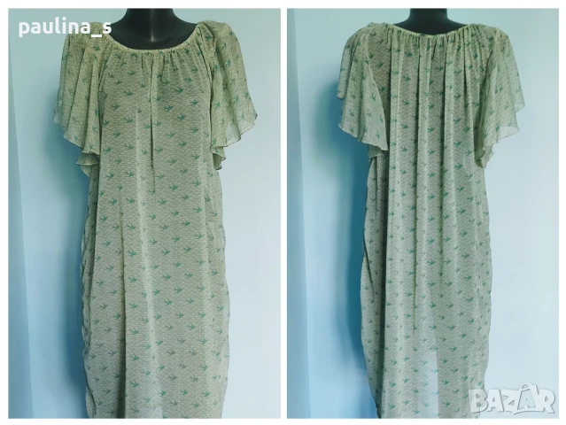 Два различни броя / Зелена рокля тип ( плажна ) туника "Vero moda", снимка 11 - Рокли - 28459007