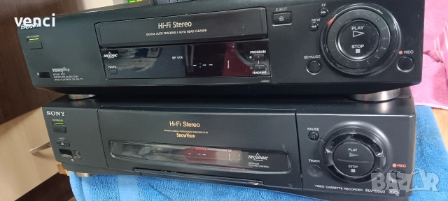 Sony VHS HIFI , снимка 2 - Плейъри, домашно кино, прожектори - 53752980