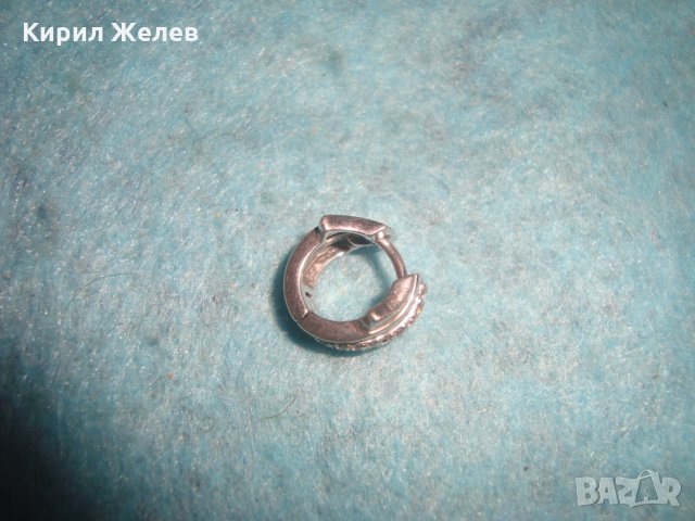 СРЕБЪРНА ВИНТИДЖ АРТ СКЪПОЦЕННА ОБЕЦА СРЕБРО 925 с ФАСЕТИРАНИ ЦИРКОНИ 25831, снимка 11 - Обеци - 35818407
