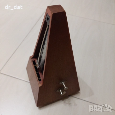 Стар немски метроном, снимка 5 - Антикварни и старинни предмети - 53586024