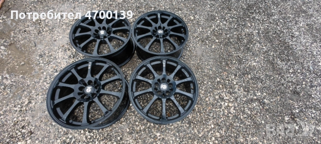 Джанти sparco 5/100 /17, снимка 2 - Гуми и джанти - 53052771