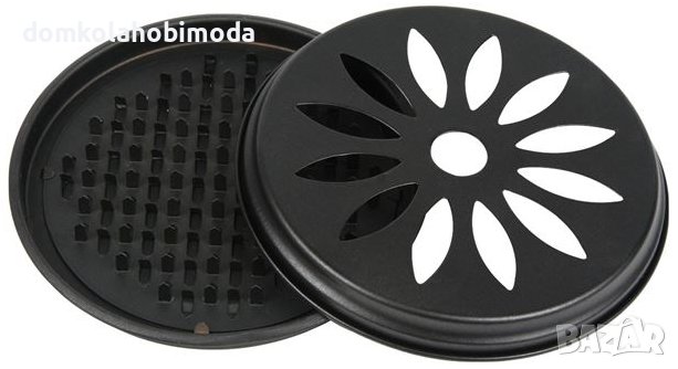 Метални поставки за спирали 2 броя 15x2 сантиметра, снимка 2 - Други стоки за дома - 41701212