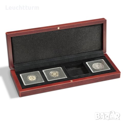 луксозни кутии за съхранение и презентиране на монети VOLTERRA, снимка 2 - Нумизматика и бонистика - 40464840