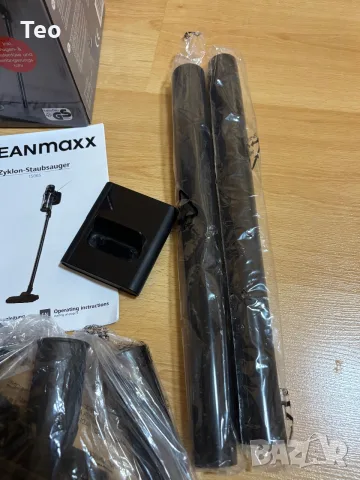 Чисто нова циклонна прахосмукачка CLEANMAXX Zyklon-Staubsauger (2 в 1), снимка 5 - Прахосмукачки - 56075585