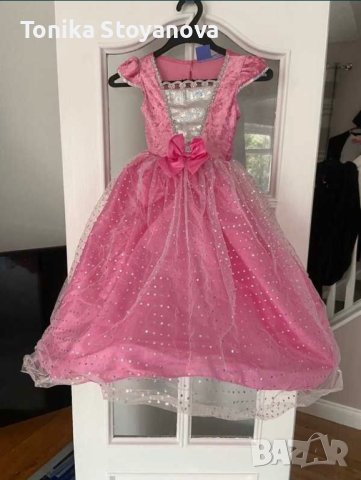 Детска блестяща рокля за принцеси, снимка 1
