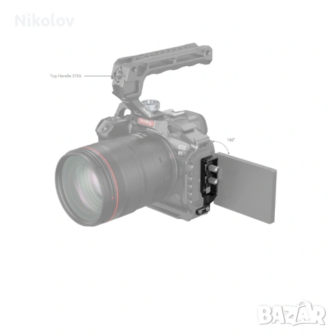 Cable Clamp Canon EOS R5 / R6 / R5 C / R6 Mark II, снимка 5 - Чанти, стативи, аксесоари - 53252259