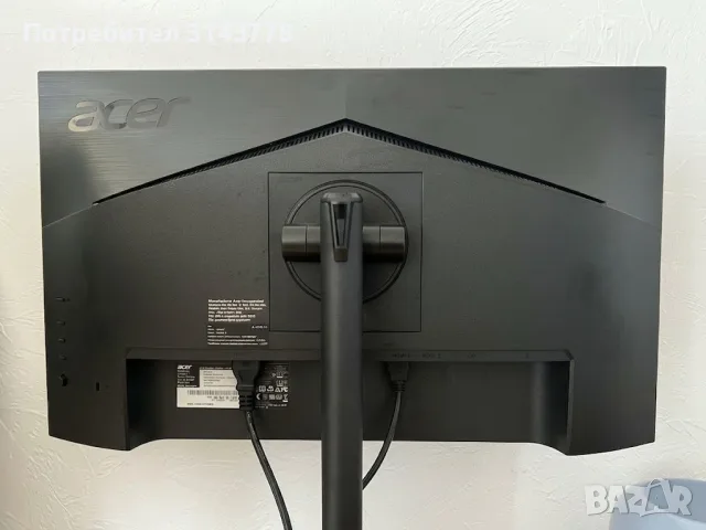 Геймърски монитор Acer Nitro XV242Y 23.8" IPS 165Hz | Gaming Monitor | Ergonomic Stand & HDR 400, снимка 2 - Геймърски - 55747495