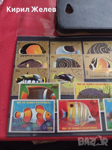 Пощенски марки две серии ЕКВАТОРИАЛНИ РИБИ ПЕРФЕКТНИ за КОЛЕКЦИЯ 37885 , снимка 2 - Филателия - 40476455